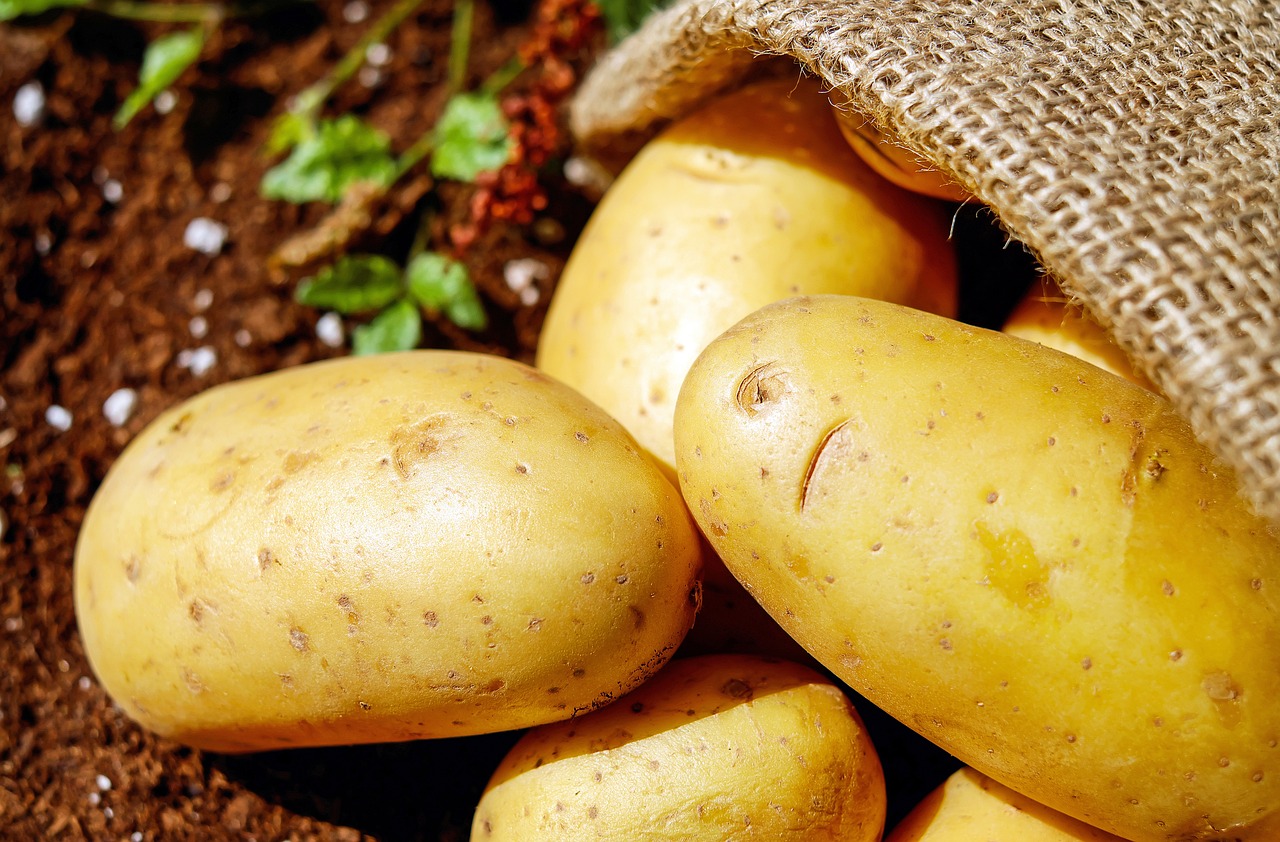 sack of potatoes from the farmshop